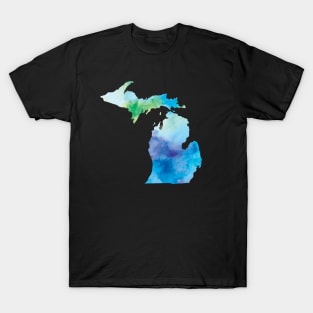 Michigan Watercolor T-Shirt